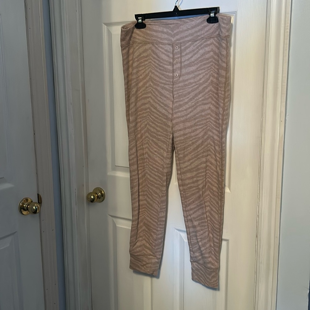 Aerie Zebra Print Pajama Pants